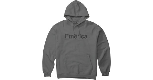 Emerica Pure Logo Dark Grey Hoodie