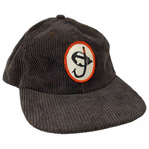 Gnarhunters Snorkel Brown Cord Snapback Hat