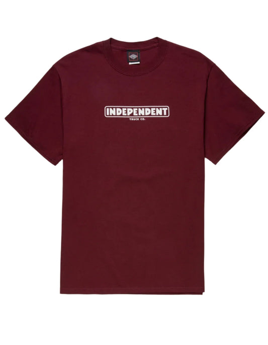 INDEPENDENT BREAKTHROUGH MAROON T-SHIRT