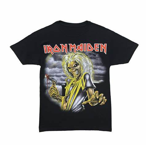 IRON MAIDEN KILLERS BLACK T-SHIRT