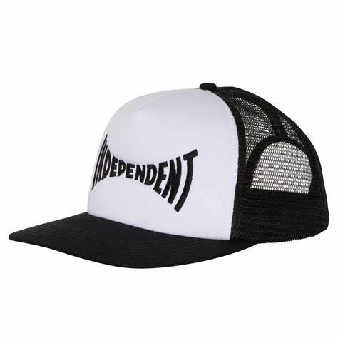 Independent Span Mesh Trucker Hat White/Black