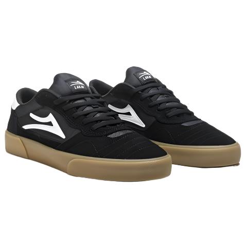 LAKAI CAMBRIDGE BLACK / GUM SUEDE SHOES