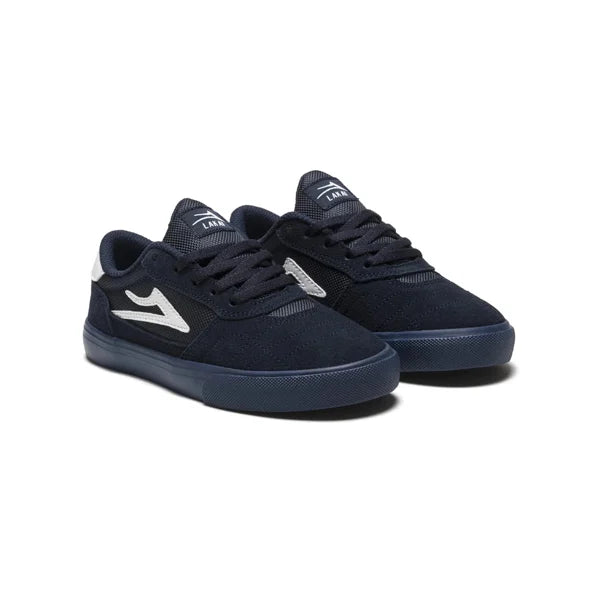 Lakai Cambridge Kids Navy / Navy Suede Shoes