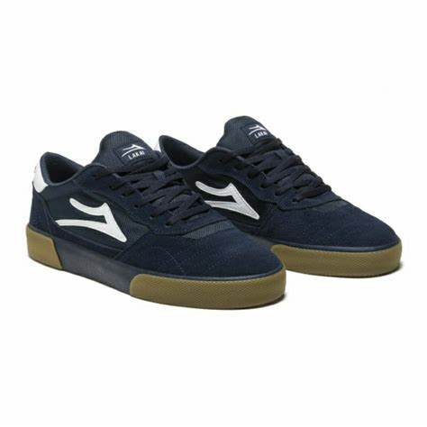 Lakai Cambridge Navy/Gum Suede Shoes