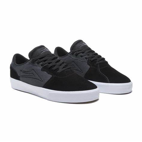 Lakai Cardiff Black / Grey Suede Shoes