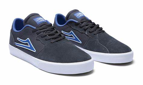 Lakai Cardiff Charcoal Suede