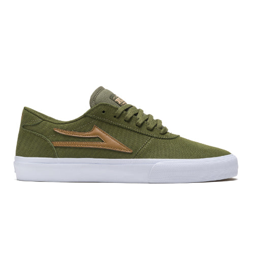 Lakai Manchester Olive Cord Suede