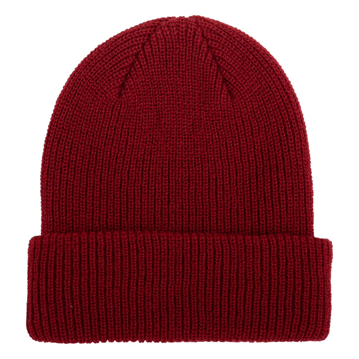 Logo Outline Beanie Long Shoreman Hat Dk Red OS Unisex Creature