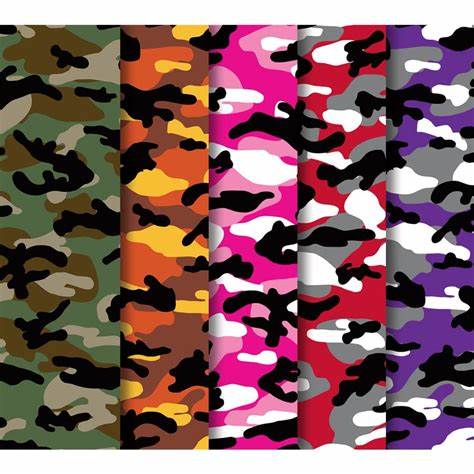 Mob Camo Graphic Colored Grip Tape - 9" x 33"