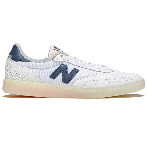 New Balance Numeric 440  WST  White With Blue Shoes