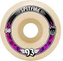 Spitfire 58MM 93D Radial Soft Sliders Wheels