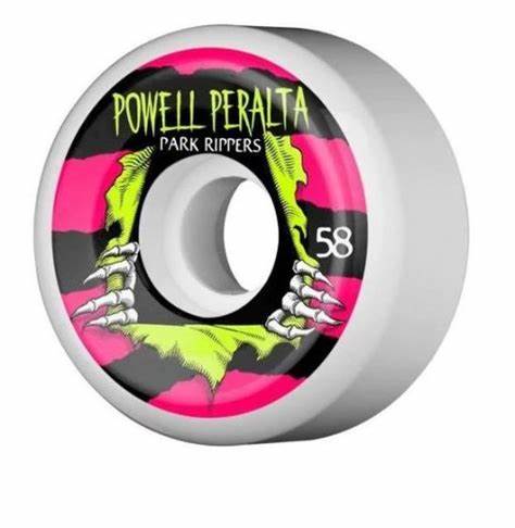 POWELL PERALTA 58MM PARK RIPPER 104A WHEELS