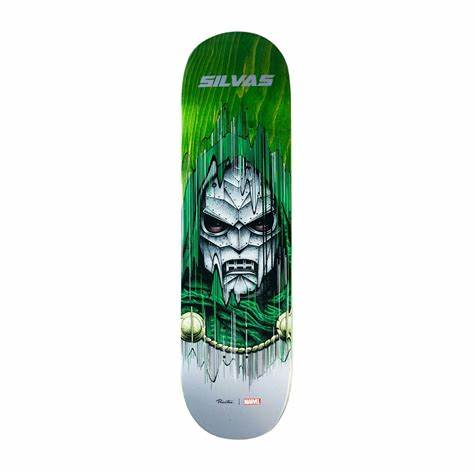 Primitive x Marvel Silvas Doctor Doom Deck Green 8.25"