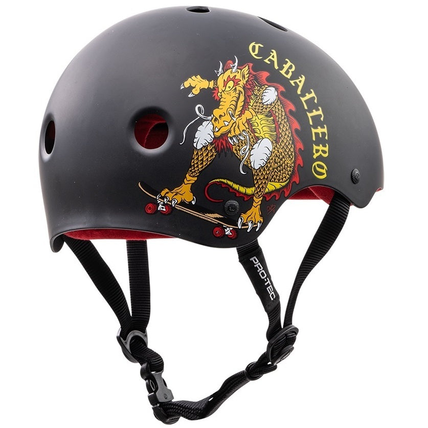 PROTEC CLASSIC CAB DRAGON BLACK XL HELMET