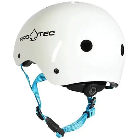 PRO TEC Junior Classic Fit Gloss White Youth S