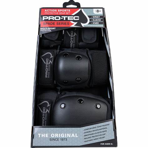 PROTEC SPADE SERIES BLACK HELMET SIZED AGES 8+