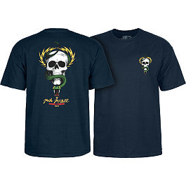 Powell Peralta Mike McGill Skull and Snake Navy T-shirt