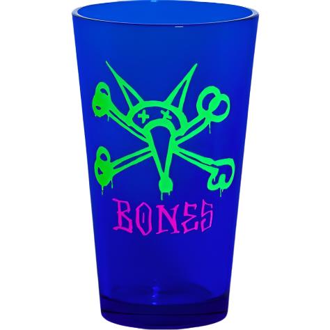 Powell Peralta Pint Glass Vato Rat Blacklight