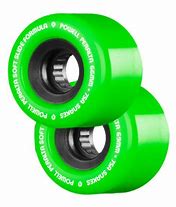 Powell Peralta Snakes Skateboard Wheels 66mm 75a 4pk Green