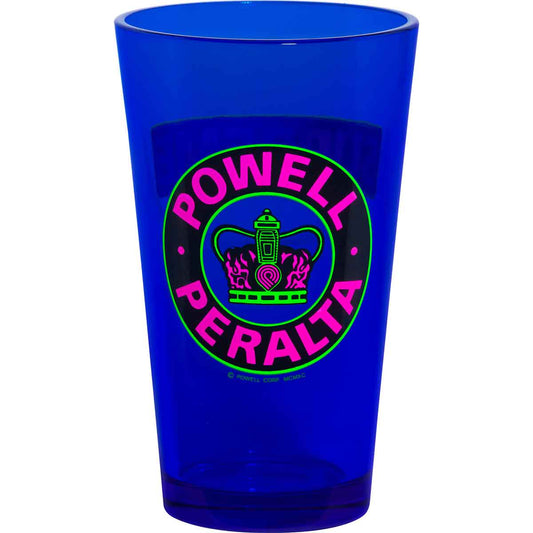 Powell Peralta Supreme Blacklight Pint Glass