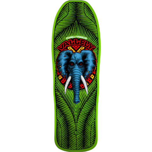 Powell Peralta Vallely Elephant Deck Lime - 9.85 x 30