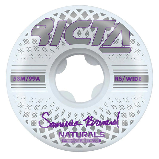 RICTA 53MM BREVARD REFLECTIVE NATURALS WIDE 99a WHEELS