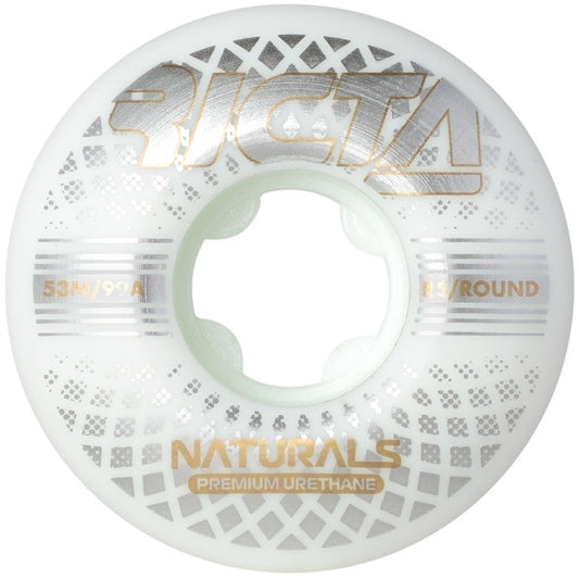 RICTA 53MM REFLECTIVE NATURALS ROUND 99a WHEELS