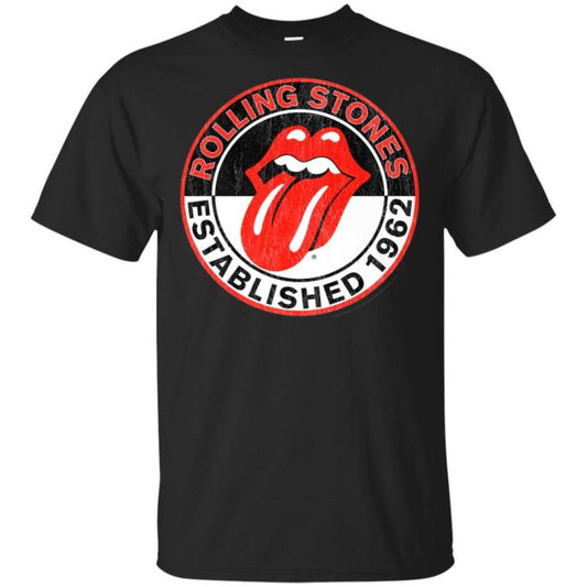 ROLLING STONES THE EST 62 BLACK T-SHIRT