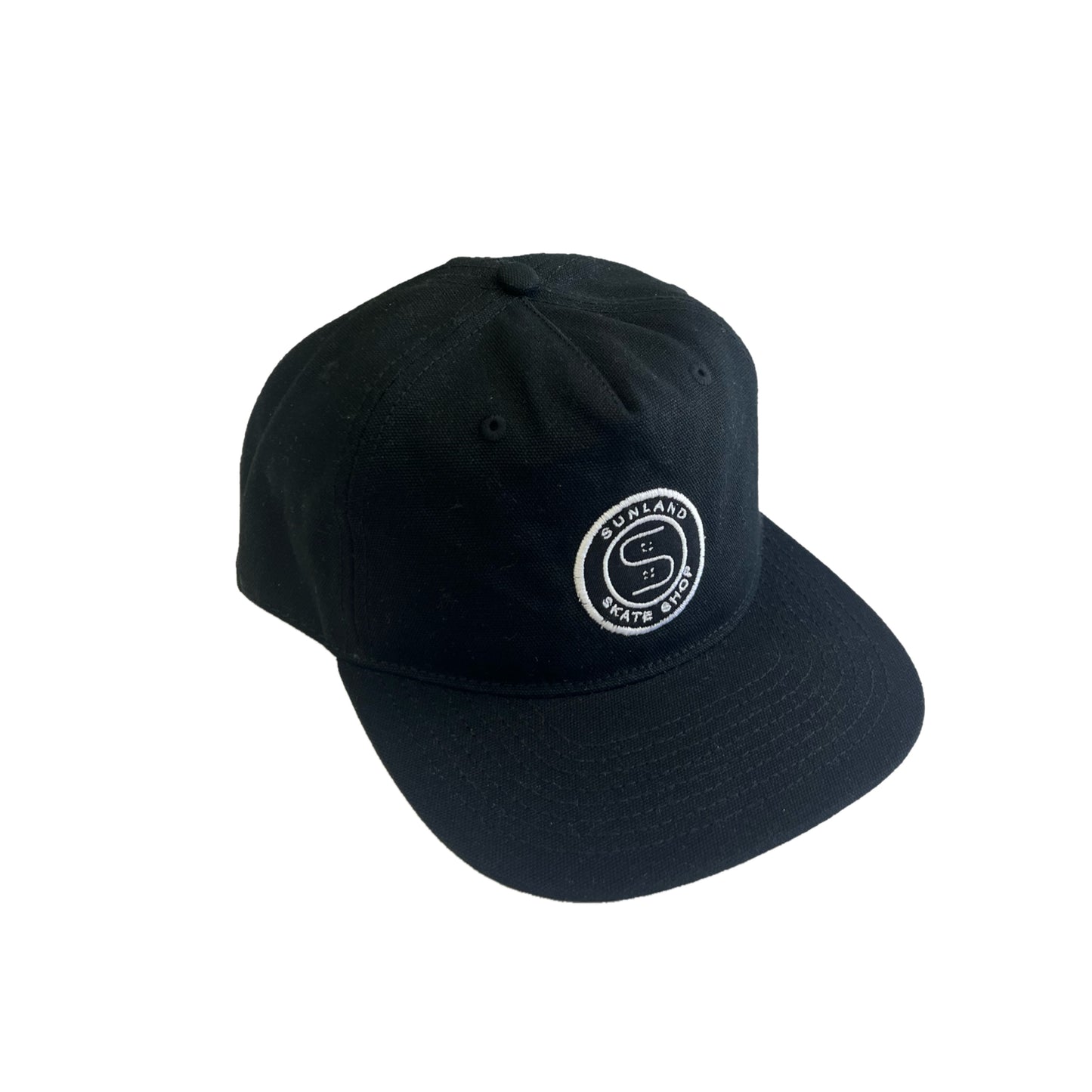 Sunland Flat Brim Black Hat