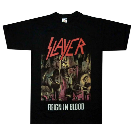 SLAYER REIGN IN BLOOD BLACK T-SHIRT