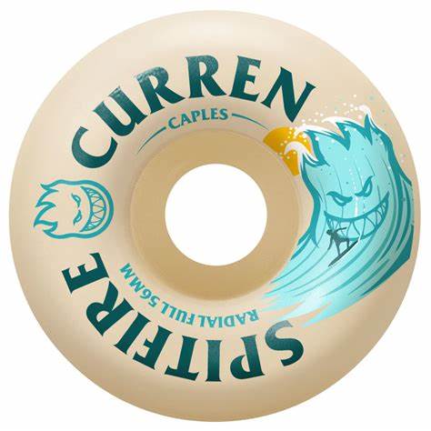 SPITFIRE FORMULA FOUR 56MM CURREN CAPLES BURN SQUAD RADIAL FULL 99D WHEELS