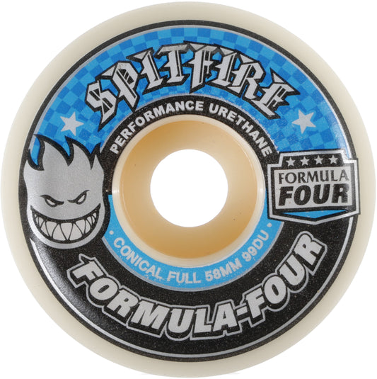 SPITFIRE FORMULA FOUR CONICAL FULL 99D  WHEELS