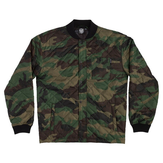 Santa Cruz Flamed Not a Dot Quilted Camo Jacket