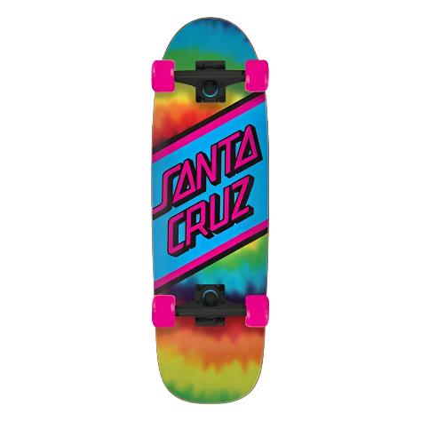 Santa Cruz Rainbow Tie Dye 8.79 x 29.05in Complete Street Cruzer 