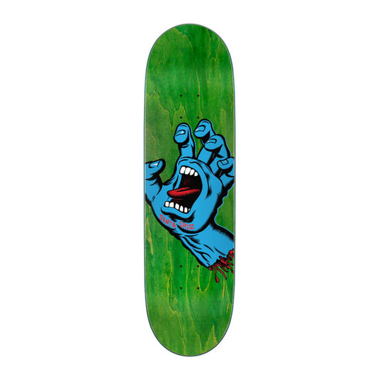 Santa Cruz Green Screaming Hand Deck 8.8