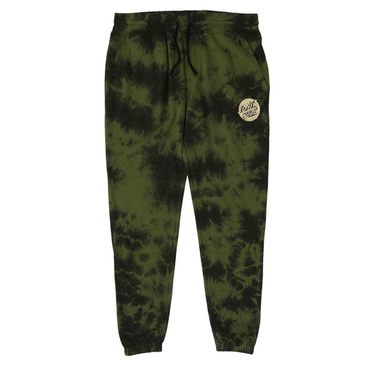 Santa Cruz Wash Dot Jogger Olive Green Wash Sweatpants