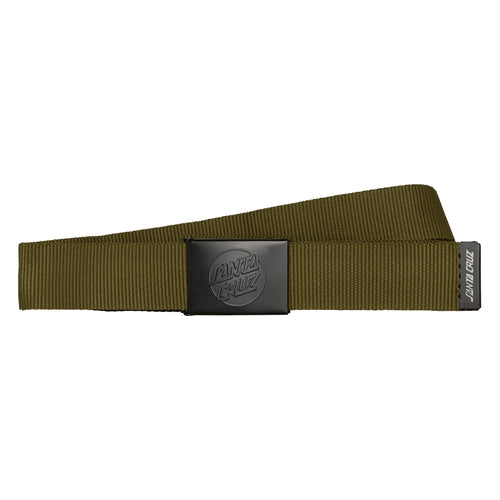 Santa Cruz Opus Dot Web Belt OD Green OS Unisex