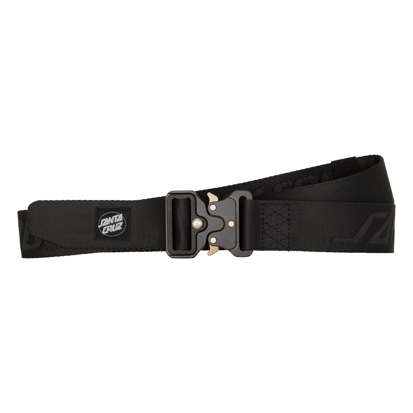 Santa Cruz Shackle Strip Web Belt Black OS Unisex