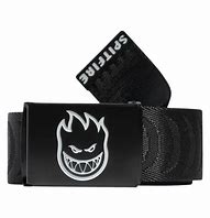 Spitfire Bighead Crescent Jacquard Belt Black/white