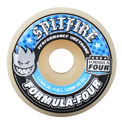 Spitfire Formula Four Conical Full 52MM 99D (set of 4)