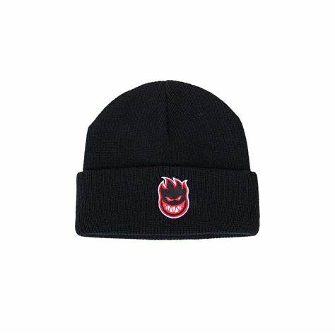 Spitfire Bighead Fill Cuff Beanie Black/Red/White