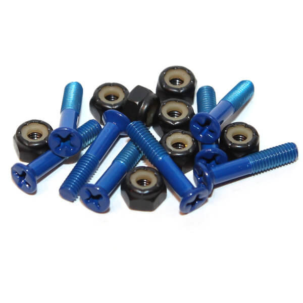 Standard 1" Philips Dark Blue Hardware Set