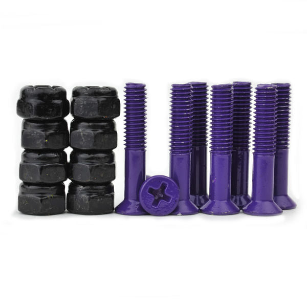 Standard 1" Philips Purple Hardware Set