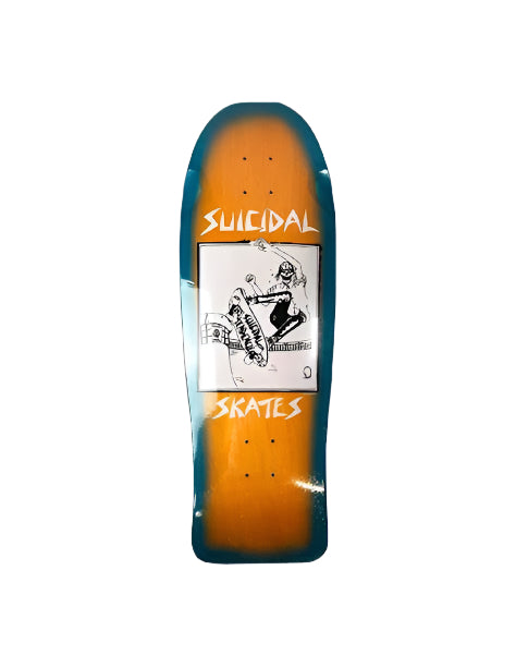 Dogtown Suicidal Tendencies Pool Skater 80s Reissue Deck- 10.125 x  30.325"