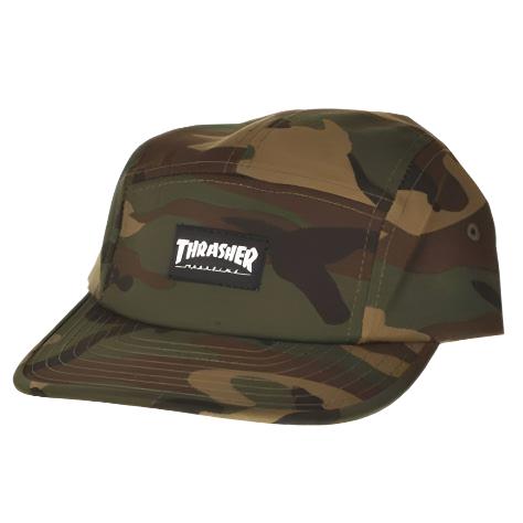 Thrasher 5 Panel Camp Adjustable Hat