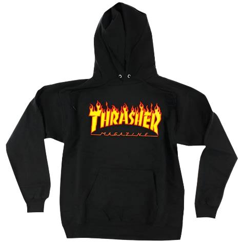 Thrasher Flame Logo Hoodie