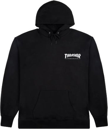 Thrasher Little Thrasher Black Hoodie