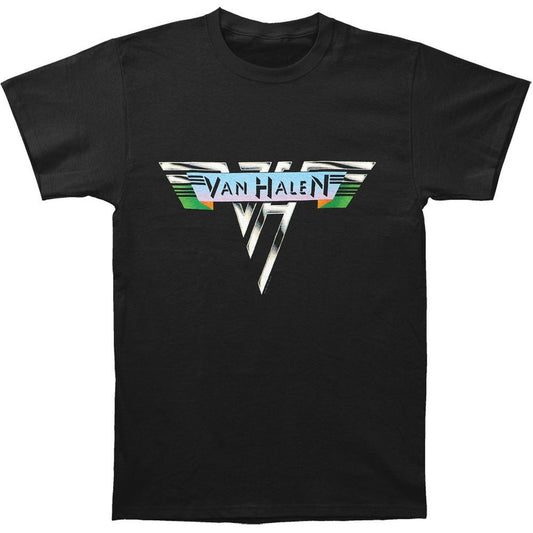 VAN HALEN 1978 VINTAGE LOGO BLACK T-SHIRT