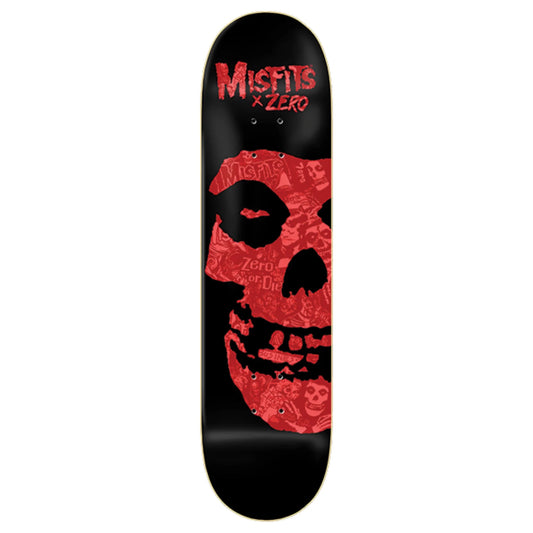 Zero Misfits Collage Red Deck 8.25