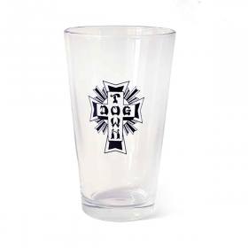 Dogtown Cross Logo Pint Glass 16oz